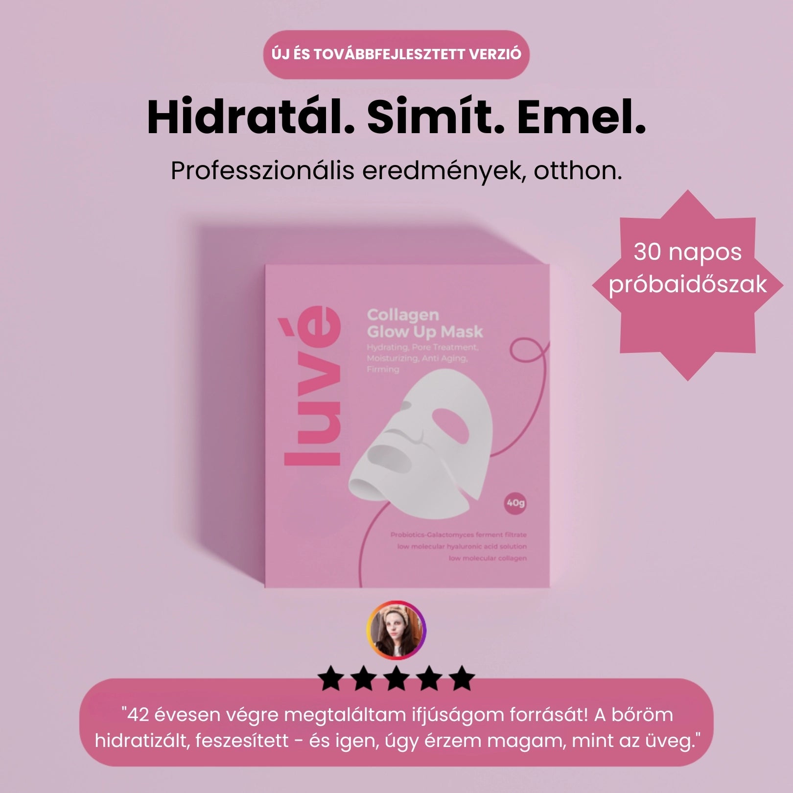 Bio kollagén maszk